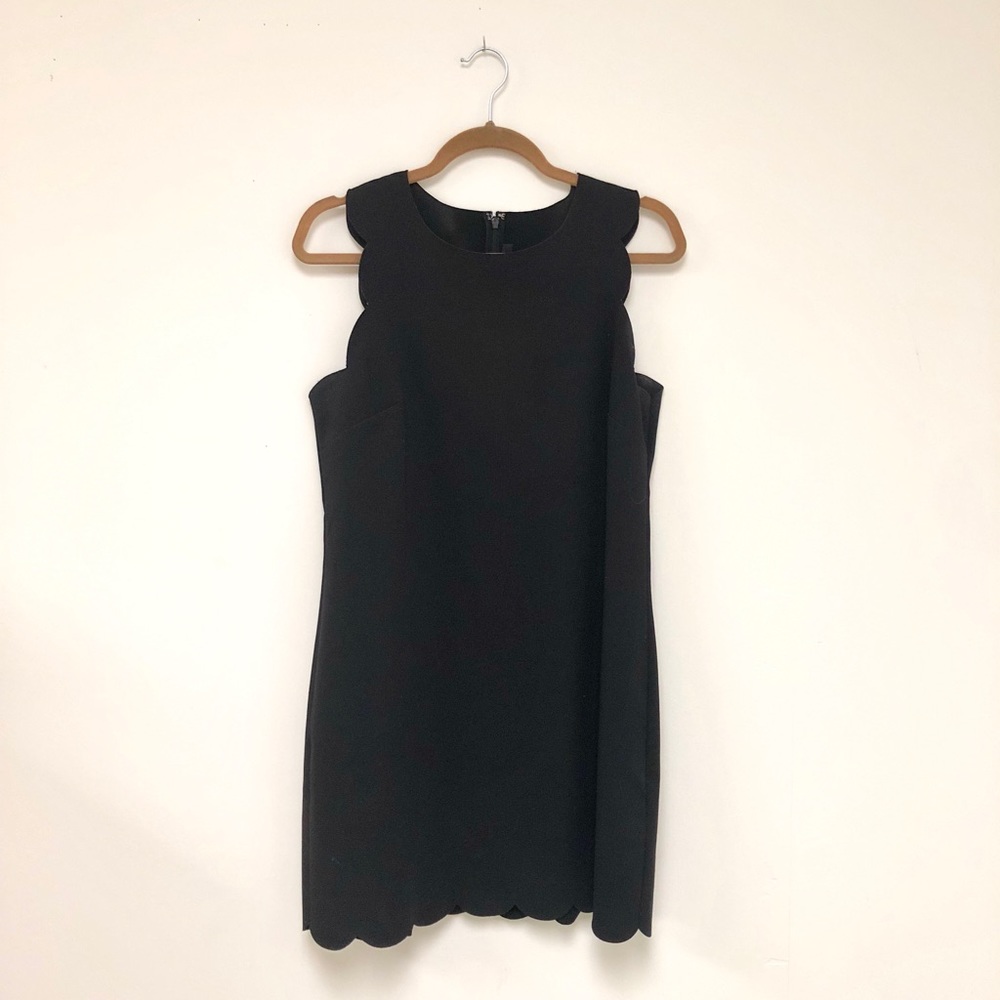 J. Crew scalloped cocktail dress